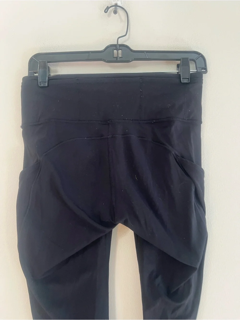 lululemon athletica Black High-Rise Athletic Shorts with Side Pocket